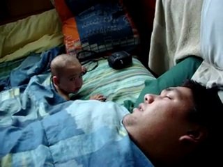 Baby Scared by snoring