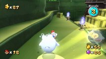 Super Mario Galaxy - Grotte du donjon - Étoile 1 : La sorcière du vaisseau fantôme