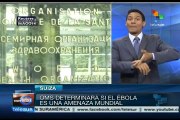 Decidirá Organización Mundial de la Salud si el ébola ya es pandemia