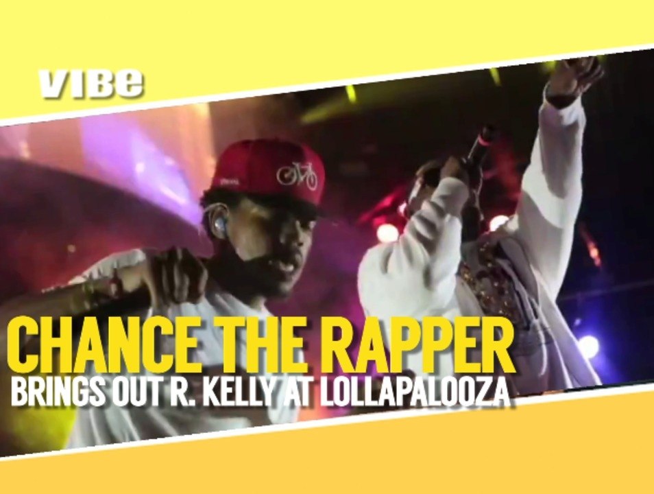 Chance The Rapper Brings Out R. Kelly at Lollapalooza 2014