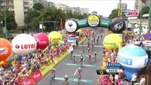 Polonya Bisiklet Turu 4. etabında son anlar nefes kesti