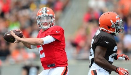 Manziel feels more comfortable, but isn't there yet