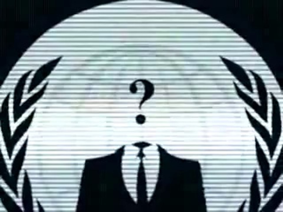 Message to Anonymous