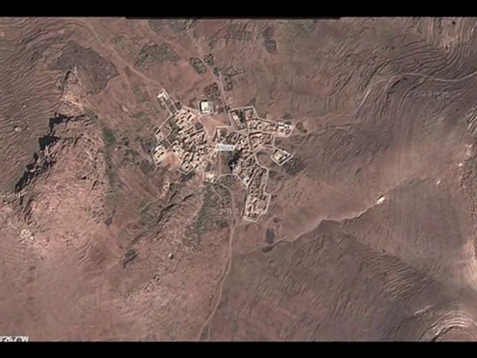 douar alousse par satelitte