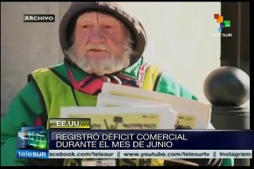EE.UU. registra déficit comercial durante junio de 2014