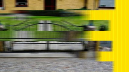 Single Swing Driveway Gates in Perth