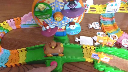 アンパンマンおもちゃ ゆうえんちへGO! つなげてくねくねロードDX