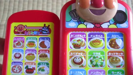 アンパンマン レストランのハンディーターミナル