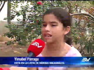 Una niña de once años sería reconocida como heroína nacional