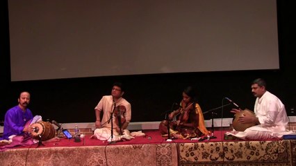 VIOLIN DUET CONCERT: B.U. GANESH PRASAD & HIS DISCIPLE: ANJANA NARASIMHAN: KRITHI -4, Part 1