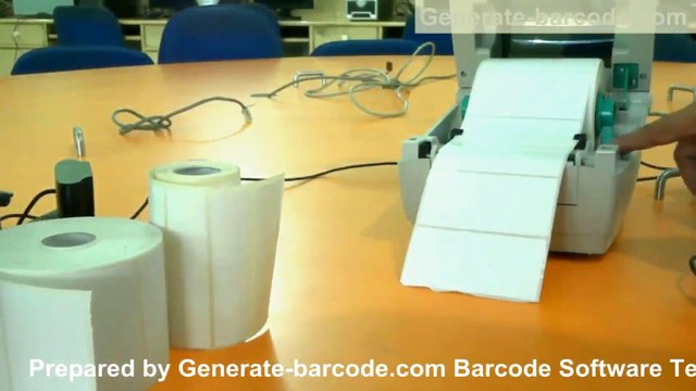 Thermal printers and the process to change the rolls.