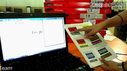 Generate colorful barcodes