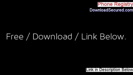 Phone Registry Review - Watch this