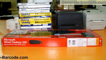 Making barcodes for stylish products which are ready to use