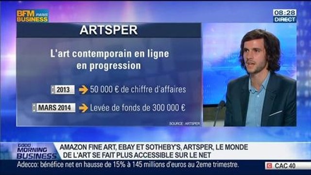 Artsper démocratise la vente d'oeuvres d'art contemporain, François-Xavier Trancart, dans GMB - 07/08