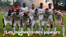 OM : les numéros des joueurs