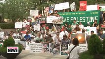 Palestinian groups in Korea protest Gaza conflict