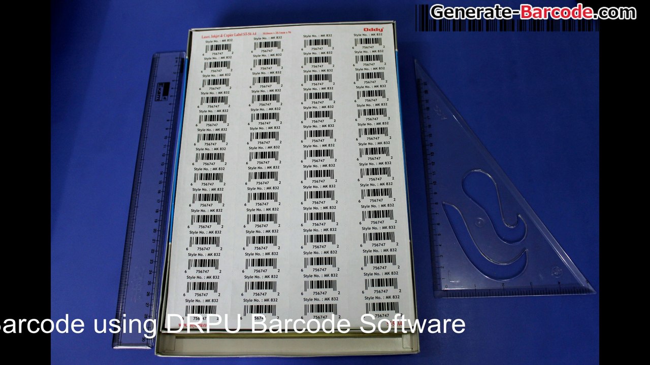 How to save your barcode as a log and can make changes to it later.