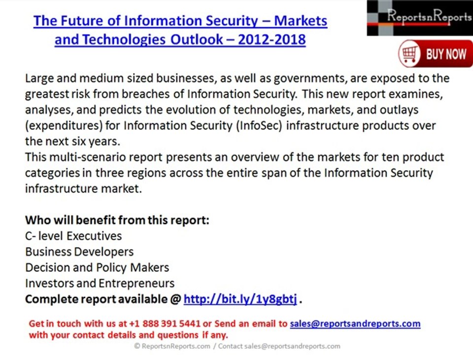 The Future of Information Security Industry Forecast 2018