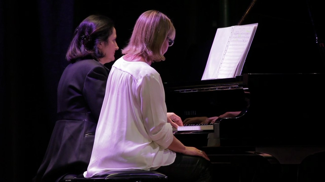 Isabelle STELLA et ses élèves, à Paris, mairie du 9ème, en concert autour de 2 pianos