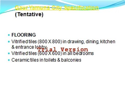 Gaur Yamuna City Specifications Gaursons Projects Noida 8447730206