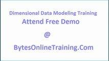 Dimensional Data modeling Online Training