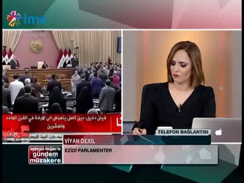 Ezidi Parlamenter İMC TV'ye konuştu