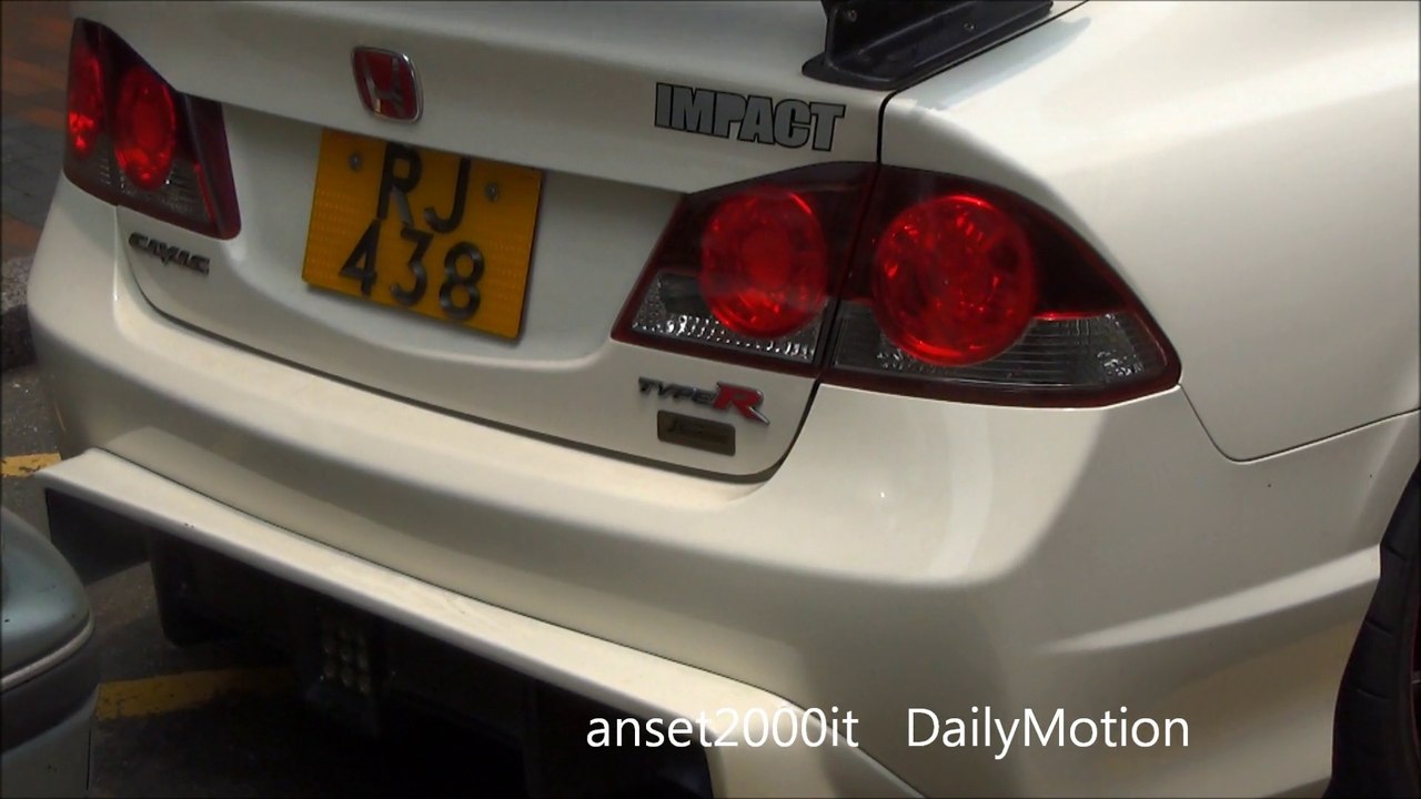 Honda Civic Muger tuned F1 style. Seen in Hong Kong