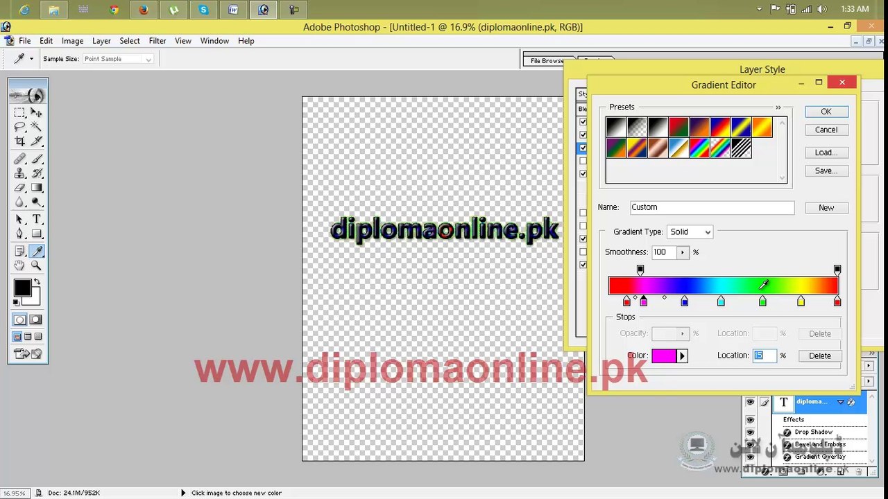 Adobe Photoshop 7.0 Lesson 17