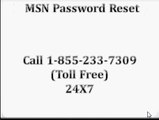 1-855-233-7309 24X7 MSN Customer Service Technical Support