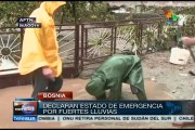 Bosnia declara estado de emergencia por inundaciones