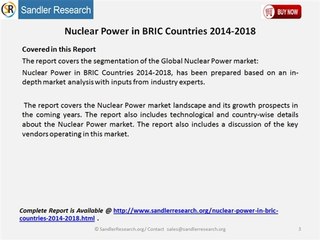 Nuclear Power in BRIC Countries 2014-2018