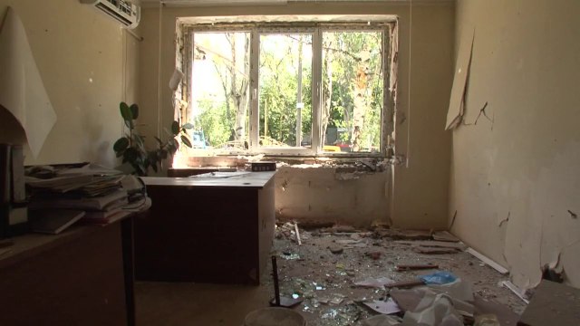 Ukraine : la désolation après un bombardement sur Donetsk