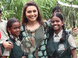 Rani Mukherjee Campaigns for The Cause Of Support My School