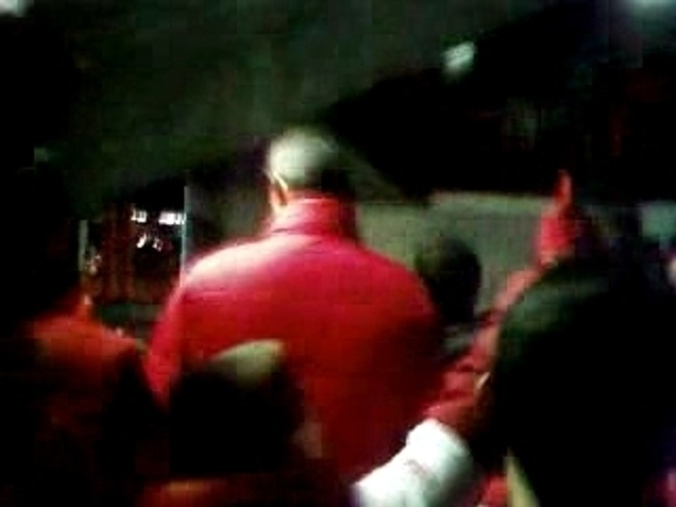 Standard-Lokeren..fin de match ambiance