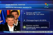 Juan Manuel Santos se prepara para un segundo mandato