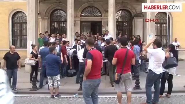 CHP'lilerden İl Milli Eğitim Müdürlüğü Önünde Eylem