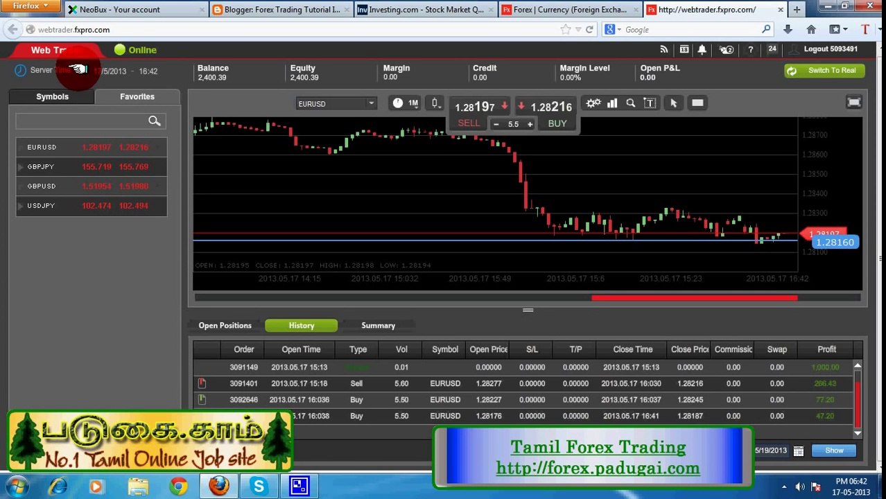 Forex Trading Formula  Tricks in Tamil Rs.6100 Profit in 5 Minutes - பாரக்ஸ் ட்ரேடிங் இரகசியம்