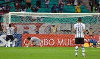 Corinthians perde, mas se classifica na Copa do Brasil