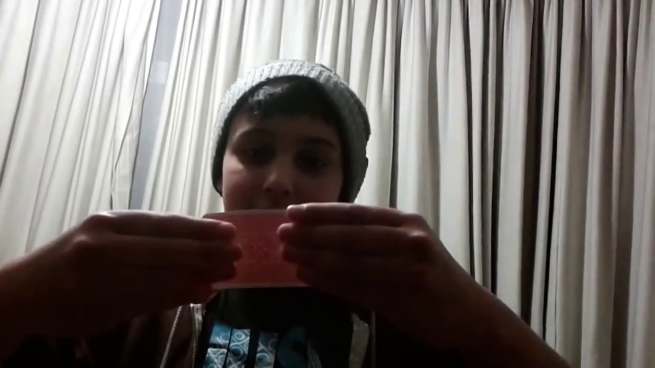 How To Do The Floating Card Trick video Dailymotion