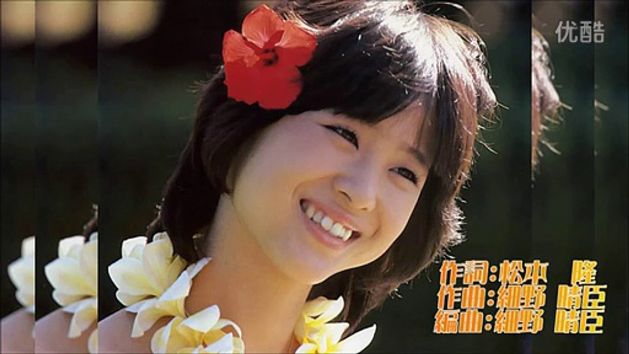 松田聖子／プルメリアの花