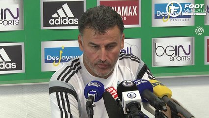 Galtier : "Il y a eu un bug avec l'avion d'Isimat-Mirin"