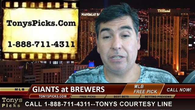 MLB Odds Milwaukee Brewers vs. San Francisco Giants Pick Prediction Preview 8-7-2014