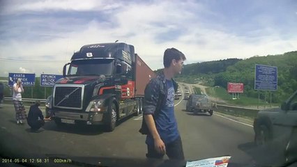 Efficient Truck Emergency Braking System