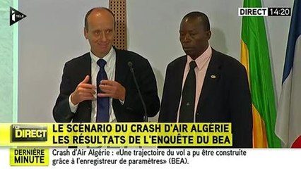 Vol AH5017 : l'avion ne s'est probablement pas «désintégré en vol»
