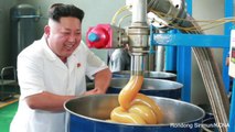 Kim Jong Un Finds Humor In Lubricant Factory Ooze