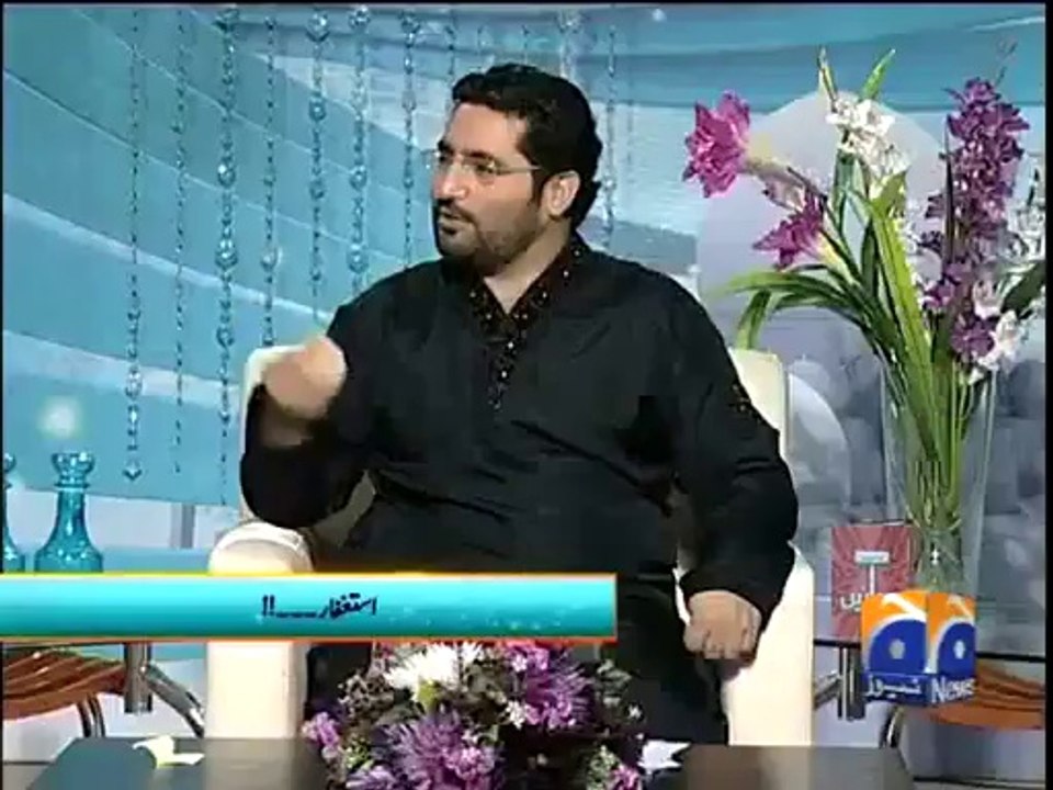 Allama Imran Habib Ziyae at Geo Tez-24 Jul 2014