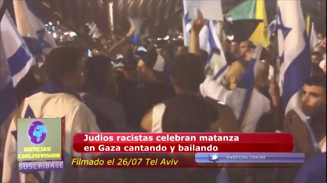 Judios racistas celebran con cánticos muerte de niños palestinos