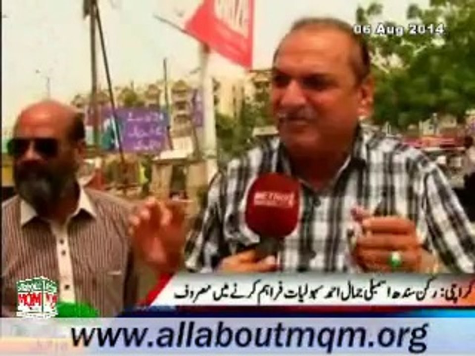 MQM MPA Jamal Ahmad monitor cleaning of Storm drainage systems at North Nazimabad after rain
