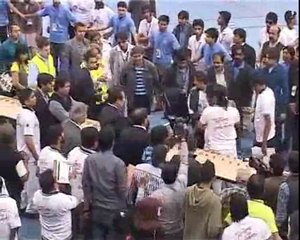 Record of Nuts Cracking With Head